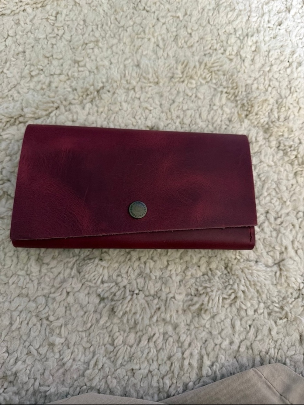 Portland Leather Rancher Wallet in Anemone BNNU